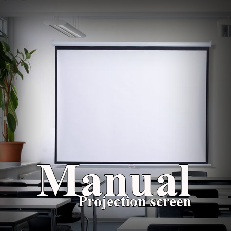 Manual Projection Screen Elcor Screen Manufacturer In India