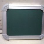 Elcor Non Magnetic Green Chalkboard with Lightweight Aluminium Frame (3x2 ft)