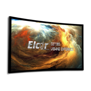 Curved frame projection screen 100-Inch