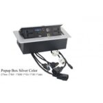 Clinux Cable Manager/ POP-UP Box with two power, HDMi, VGA, USB & RJ45 etc.