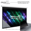 Electric motorized projector screen 150-inch