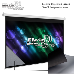 Electric motorized projector screen 150-inch