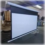 ELCOR Tab-tensioned projection screen 100-inch Diagonal In 16:09 Aspect format, UltraHD/4K tech support