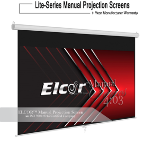 Manual projection screen 120 Inch
