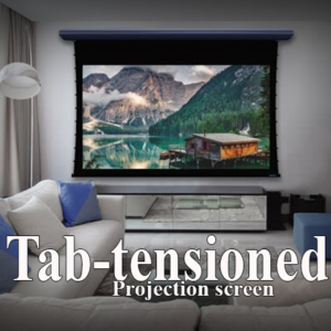 Tab-tensioned Projection Screen