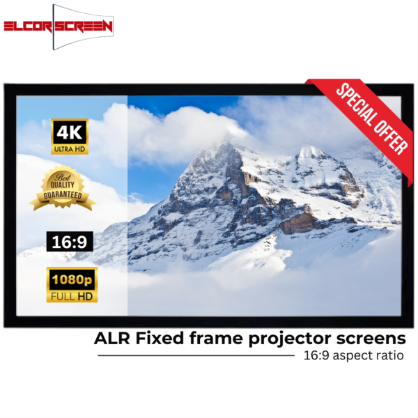 ALR Fixed frame projection screen 100-Inch
