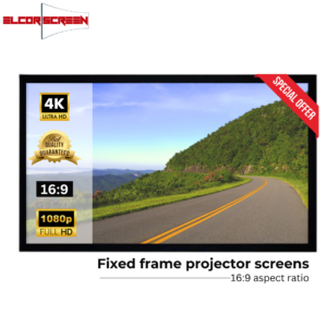 Acoustically Transparent Fixed frame 100-Inch