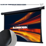 PVC soft perforated tab-tensioned Screen 119-inch