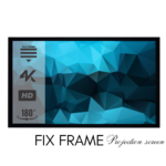 Elcor Fix frame projection Screen 94-Inch Diagonal In 16:10 Aspect Ratio, Active 3D/4K Ultra HD [Model no.-LS-94IN-FFS]