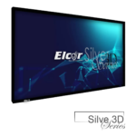 Elcor, Silver3D Fix frame Projection screen 200-inch Diagonal In 16:09 Aspect Ratio, 3D/4K technology[Model no.-EL-200IN-3D]