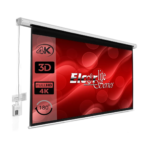 ELCOR Electric motorized projection screen 94-Inch diagonal In 16:10 Aspect format, UltraHD/4K tech Support [Model No. LS94INMTS]