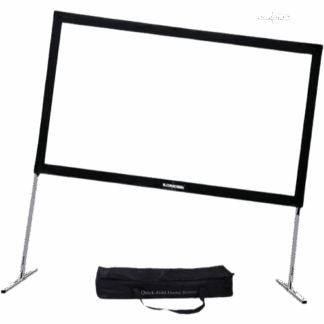Fast Folding Projection Screen