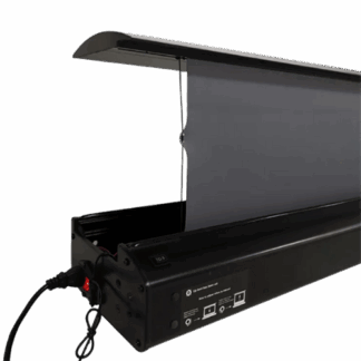 Motorized Floor Rising Screens