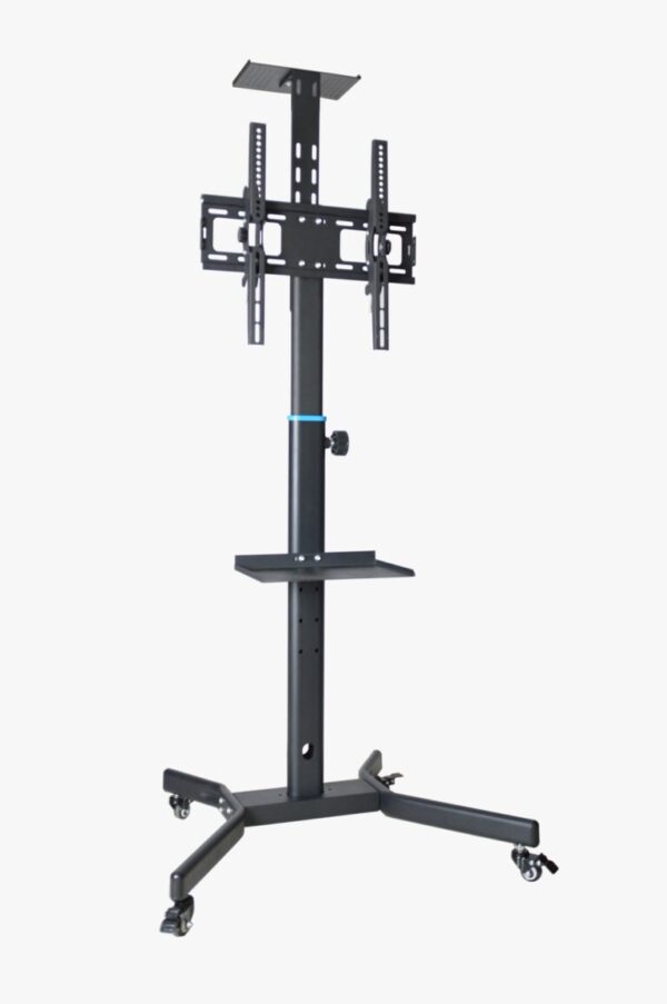 ELCOR lite series Mobile TV Stand/Trolley for LED/LCD 32-65″ with shelf [Model no. CLX-44T] - Image 4